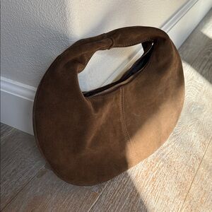 Moda Luxe Brown Hobo Bag